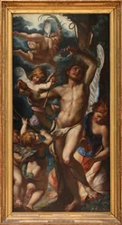 Saint Sebastian Rescued by Angels